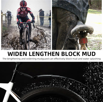 🚲 ROCKBROS Retractable Bike Mudguards