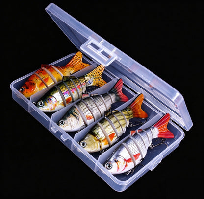 6-Segment Lifelike Fishing Lures🎣