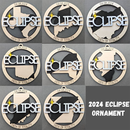 Solar Eclipse 2024 Ornament