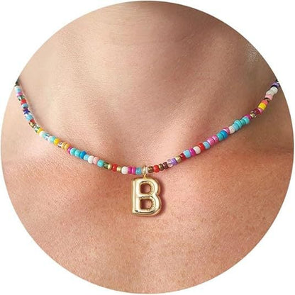 🔥LAST DAY 50% OFF - ✨Bubble Initial Letter Necklace
