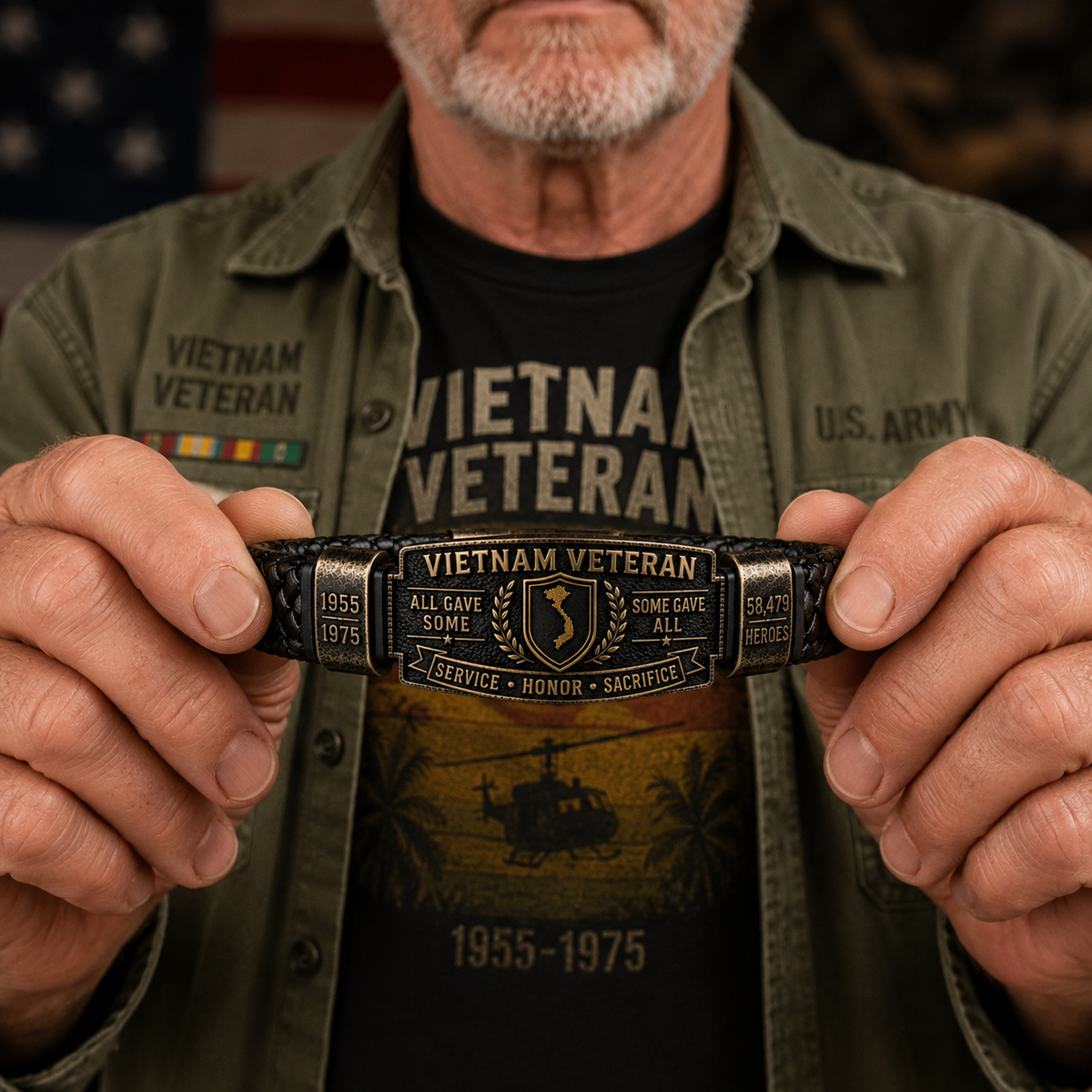 Hot Sale Promo: 49% OFF 🎖️ -Vietnam Veteran Honor Bracelet