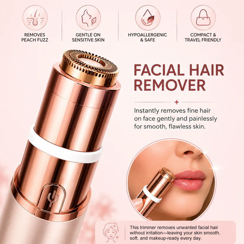 🔥2-in-1 Women's Eyebrow and Facial Hair Removal Device
