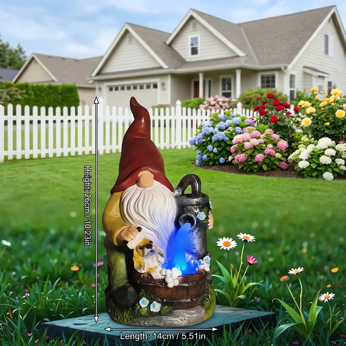 🔥Last Day 50% OFF 🌺Outdoor Garden Gnomes with LED Solar Light