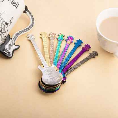 🔥Black Friday Sale -✨Multicolor Guitar Shape Spoon