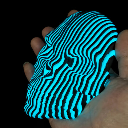 🔥Last Day 50% OFF - 💀3D Printed Luminous Quantum Skull