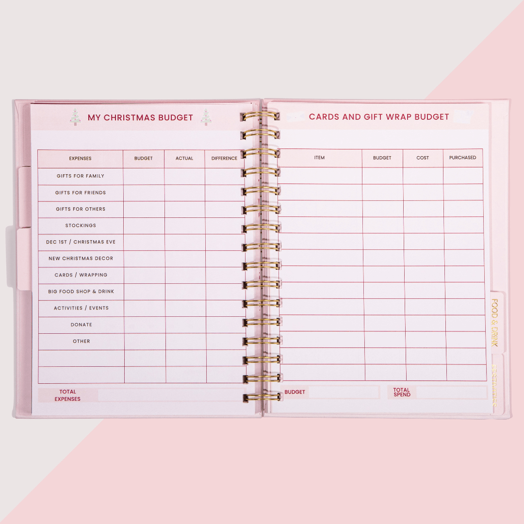 🔥LAST DAY 50% OFF🎅🏼🎄The Pretty Perfect CHRISTMAS PLANNER📚Hardcover & Durability Line