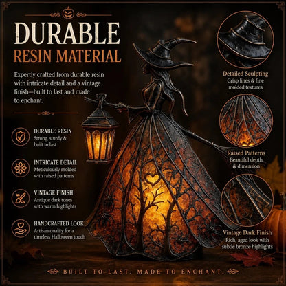 🧙‍♀️✨Halloween Witch Lamp Tabletop Decoration