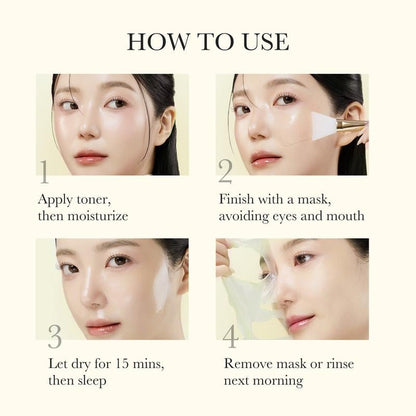Kojic Acid Turmeric Night Wrapping Mask
