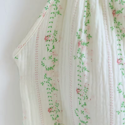The Bloom Nightgown - 100% Muslin Cotton