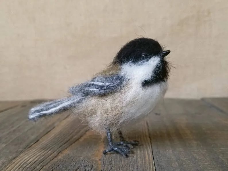 🎈Handmade Wool Songbirds – Eco-Friendly Needle Felted Birds🐦✨