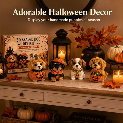 🔥Last Day 49% OFF - 🎁🐶🎃🐶3D Halloween Dog DIY Art Set