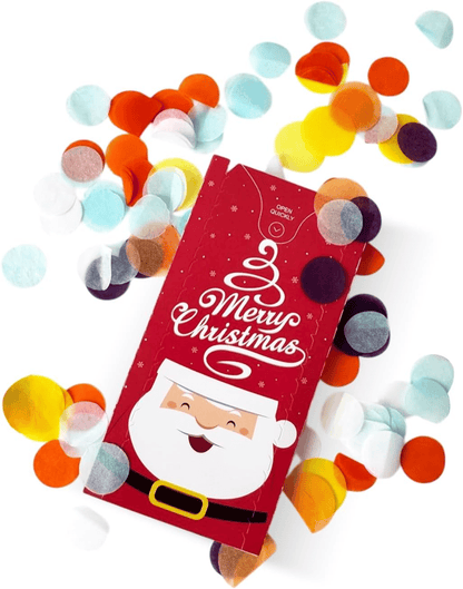 ✨✨ Christmas Exploding Confetti Surprise Card – Pop-Up Joy in Every Envelope 🎄✨