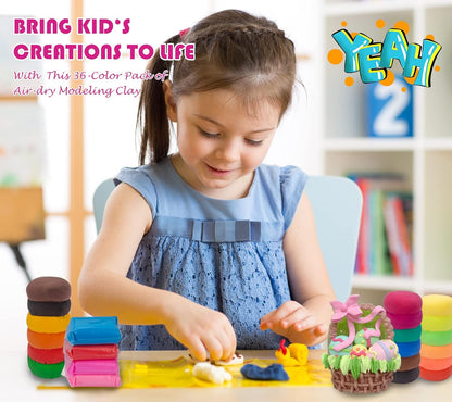 🔥Last Day 50% OFF - 🎨✨Colors Modeling Clay Kit with 3 Sculpting Tools