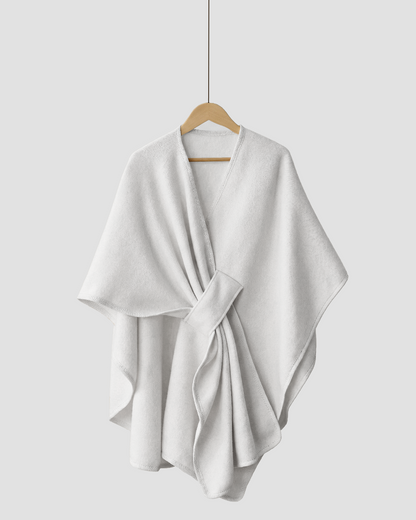 The Fleece Drape Shawl