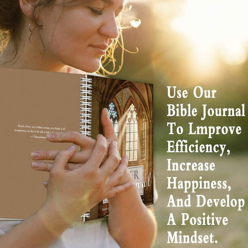 Prayer Journal For Men And Women: An Inspirational Christian Bible Journal, Prayer Notebook & Devotional (Spiral-Bound Hardcover)