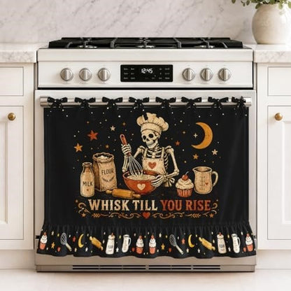 Handmade Oven Skirt for Kitchen Decor