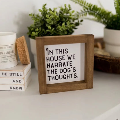 🔥LAST DAY 50% OFF - 😺🐶Pet Slogan Home Decorations