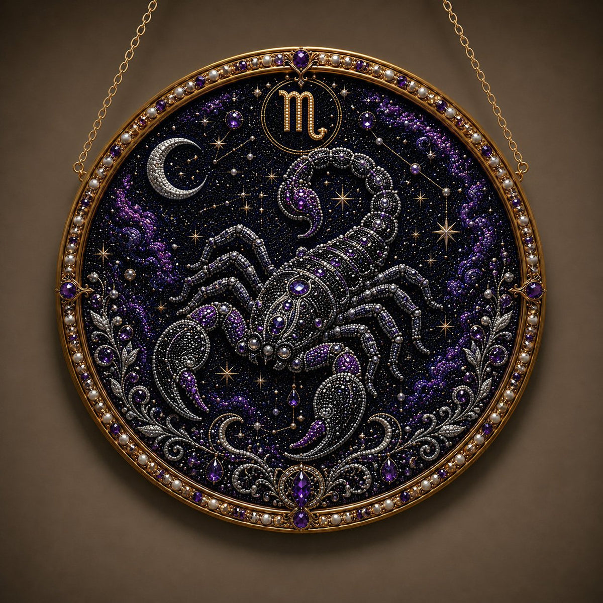 🔥Last Day 49% OFF - DIY 12 Zodiac Signs Pearl Art Kit ♈🌙