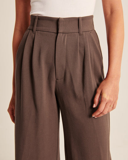 Elegant Wide-Leg Pants