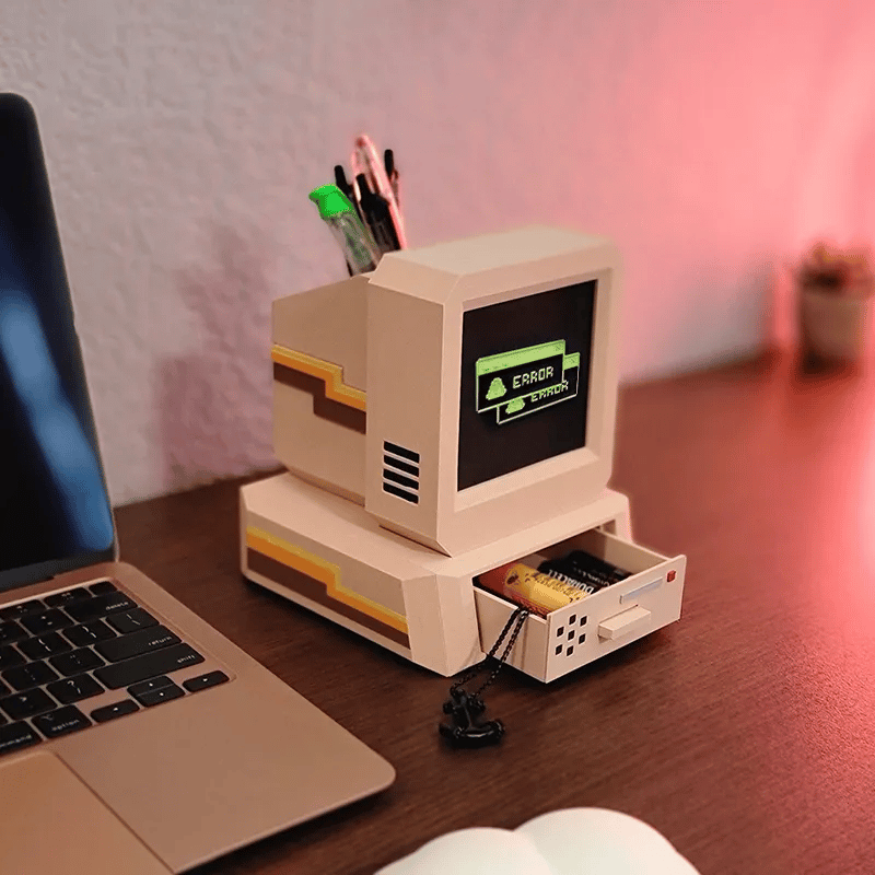 🖥️3D Printed|Retro/Lofi Computer Desk Buddy