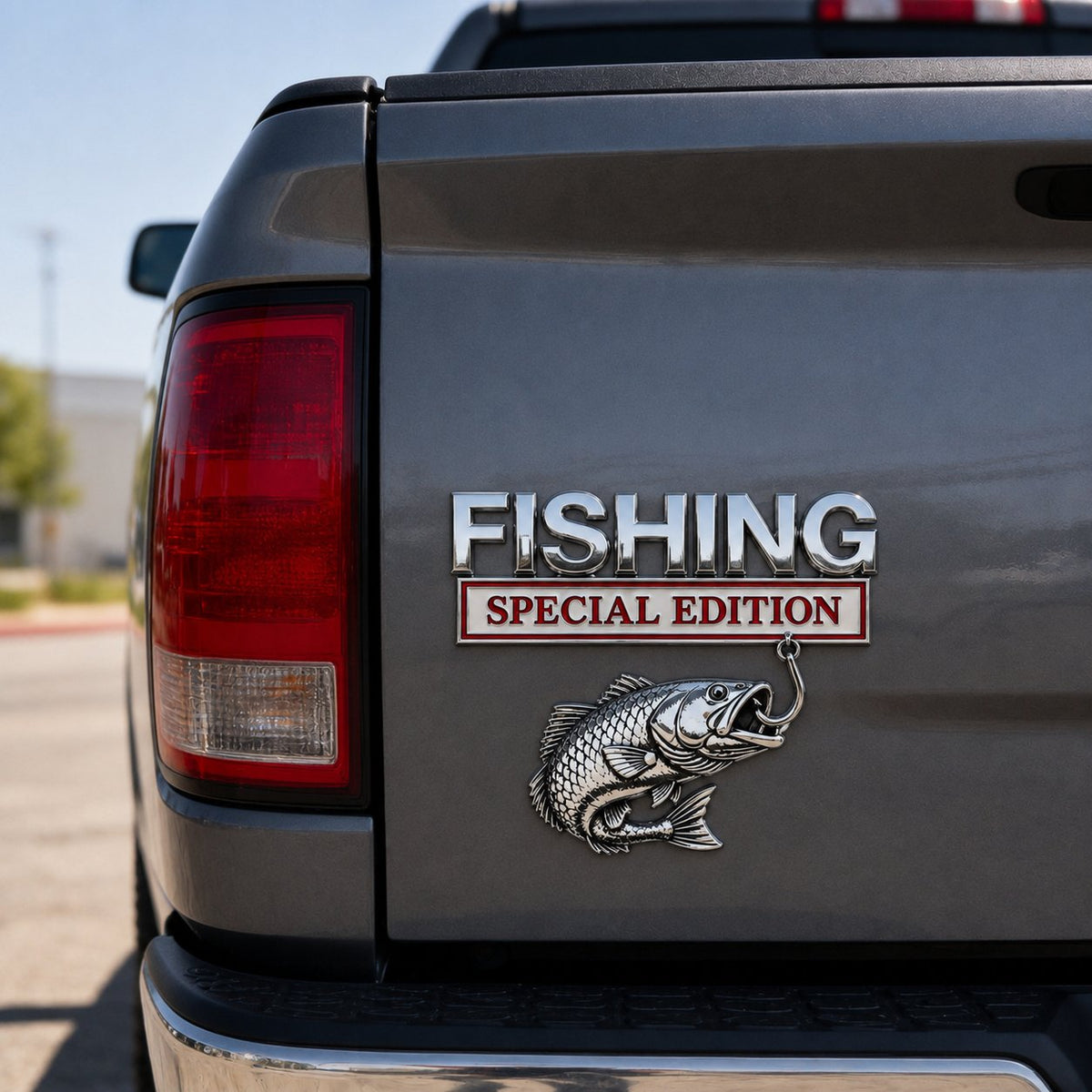 🔥Hot Sale 49% OFF- 🎣 Fishing Special Edition Premium 3D Metal Vehicle Emblem Badge