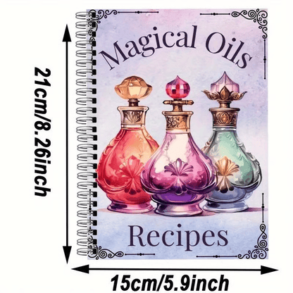 🔥LAST DAY 50% OFF🔮50-Page Magic Oil Recipes Book – Witchcraft Guide & Ritual Book