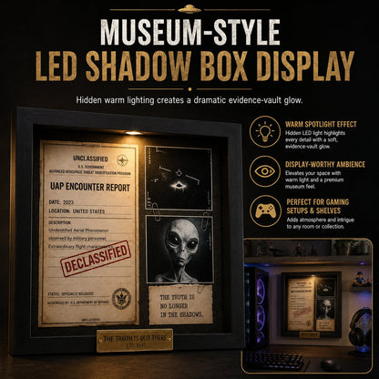 🔥Last Day 49% OFF - 👽 Declassified UAP Encounter File Frame