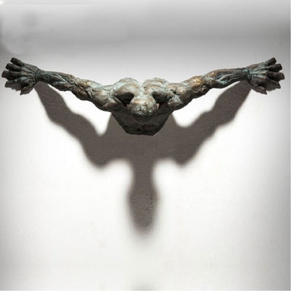 🔥Last 4 hours Sale: Save $20 -🔥Art Wall Decor Human Body Sculpture
