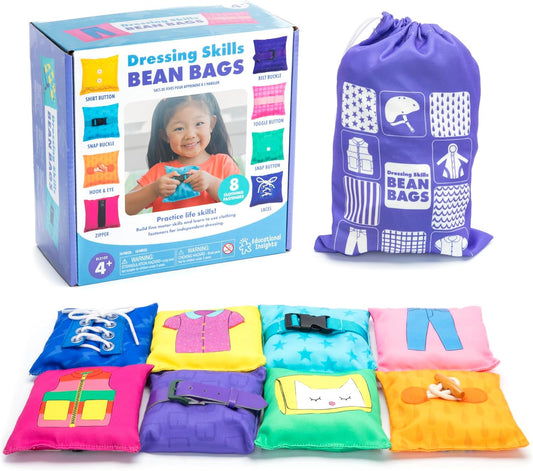 🔥Last 4 hours Sale: Save 50%-Educational Insights Dressing Skills Bean Bags