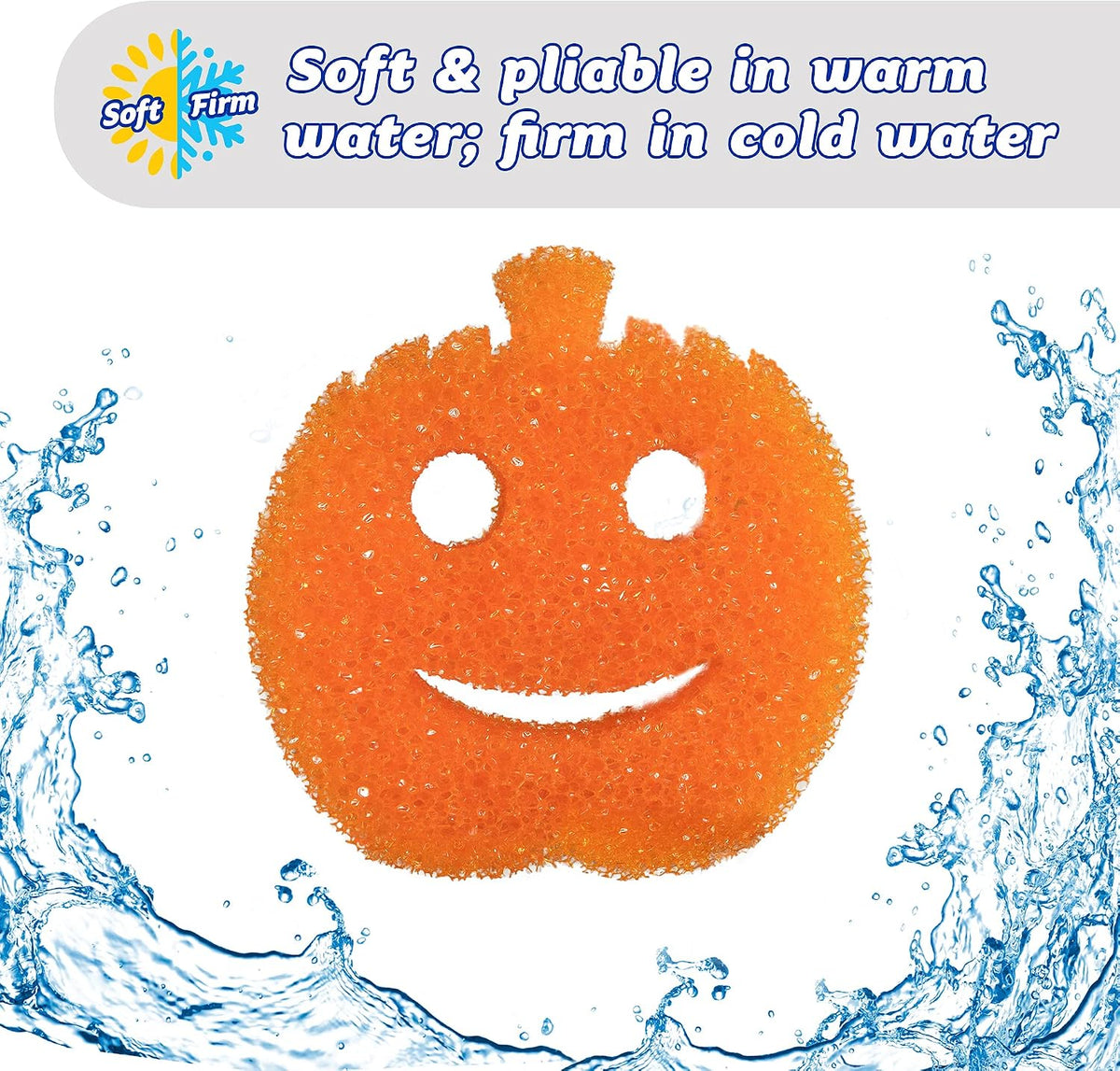 Halloween Series Temperature-Sensitive Sponge with Smile Design