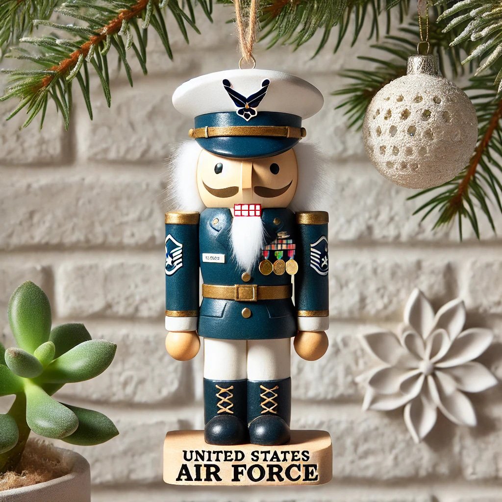 🔥LAST DAY 50% OFF - Veteran Tribute Nutcracker Christmas Statue Ornament