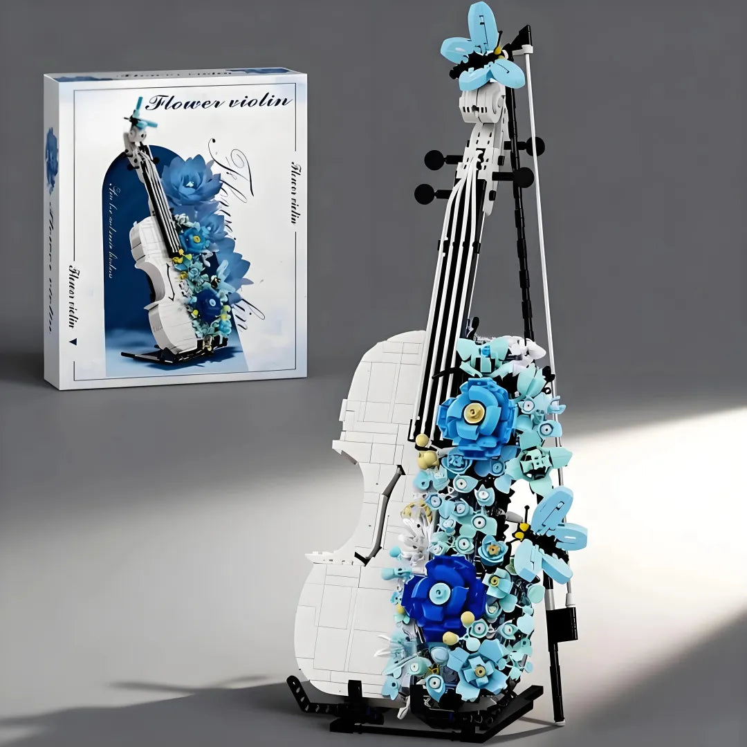 💙 Frosted Bloom Violin Block Set