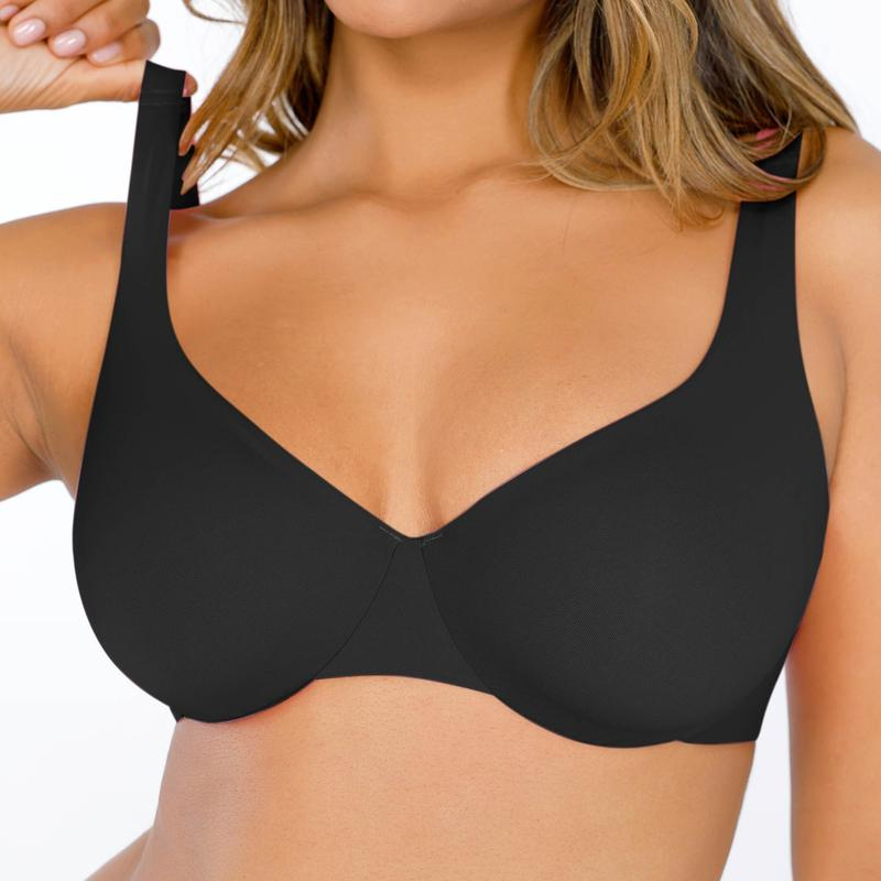 Plus Size Seamless Comfort Bra