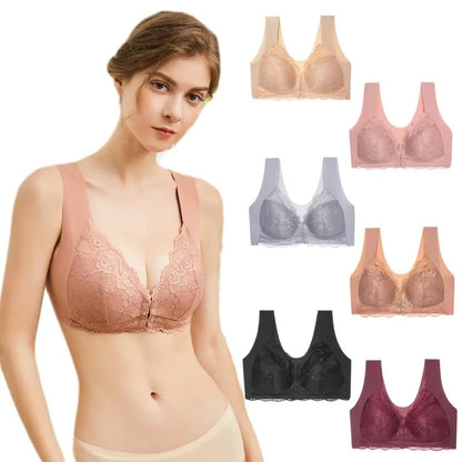 💥LAST DAY SALE 49% OFF💥Women's Basic Solid Lace Wireless Push Up Bra