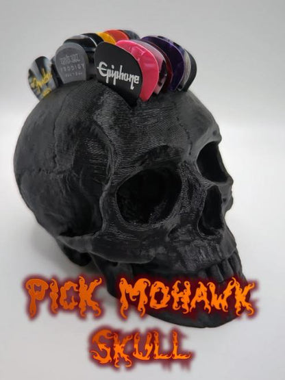 💀3D Pick Holder Skull Mohawk🎁