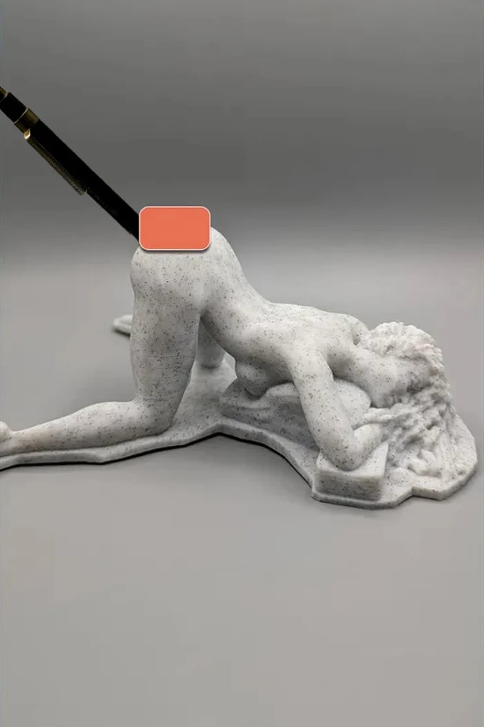 🔥Last 4 hours Sale: Save 49%-Bold "Pen Holder" female Statuette