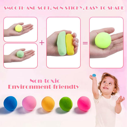 🔥Last Day 50% OFF - 🎨✨Colors Modeling Clay Kit with 3 Sculpting Tools