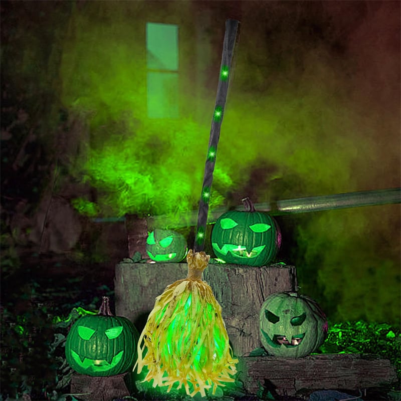 🔥Last Day 49% OFF - 🎃🧹Floating Witch's Broom –Haunted Dancing Moving Broom