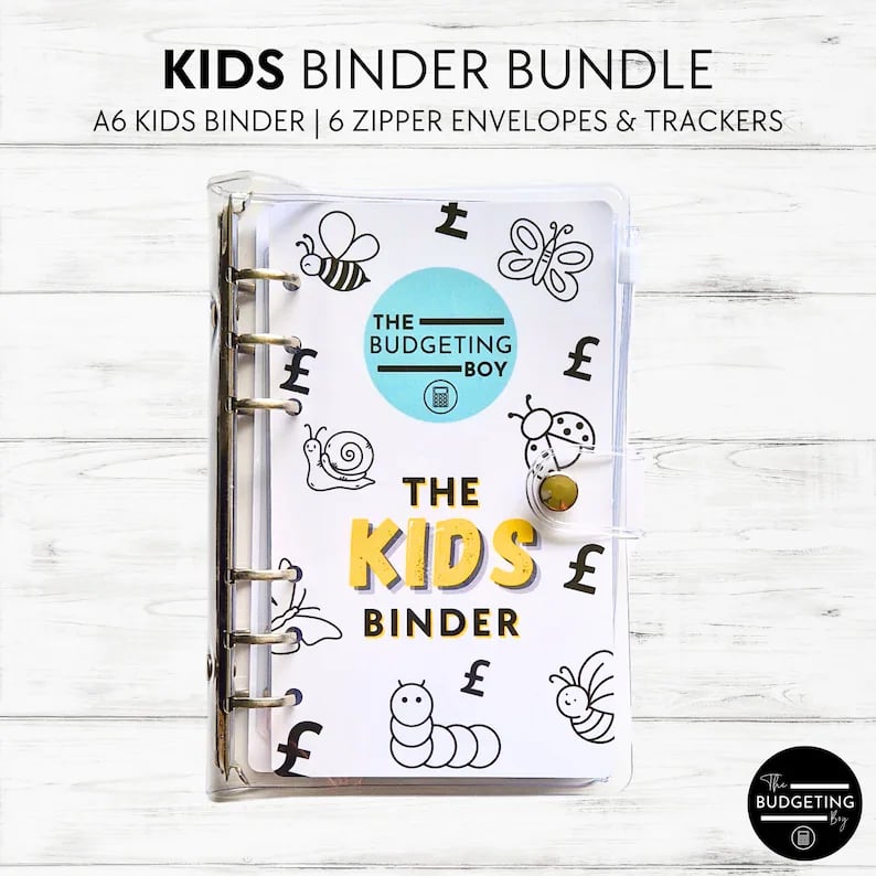 🔥LAST DAY 50% OFF - Kids Savings Binde📘