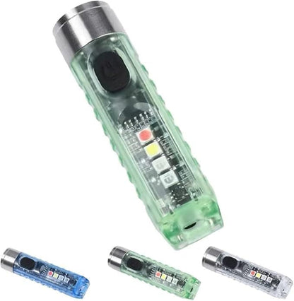 ✨ Rechargeable Mini Tactical Keychain Flashlight🔥