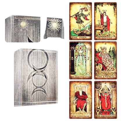 🔥Last 4 hours Sale: Save 50% -Borderless Tarot Reading Deck