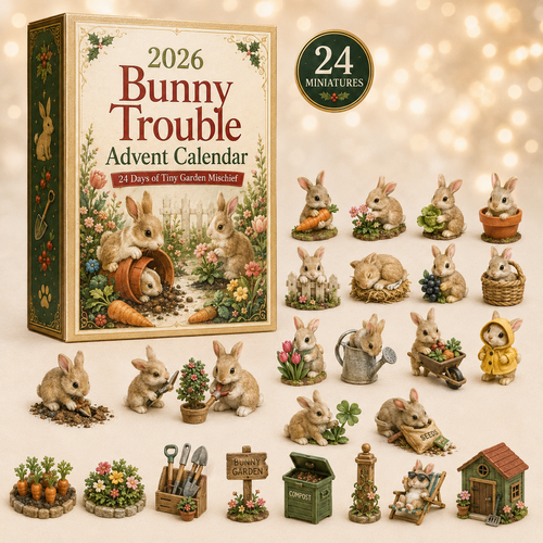 2026 Bunny Trouble Advent Calendar 🐰✨ – 24 Days of Playful Bunny Surprises