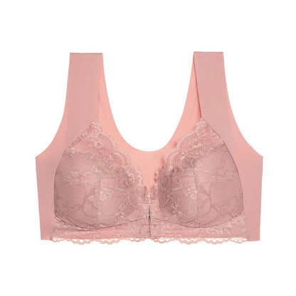 💥LAST DAY SALE 49% OFF💥Women's Basic Solid Lace Wireless Push Up Bra