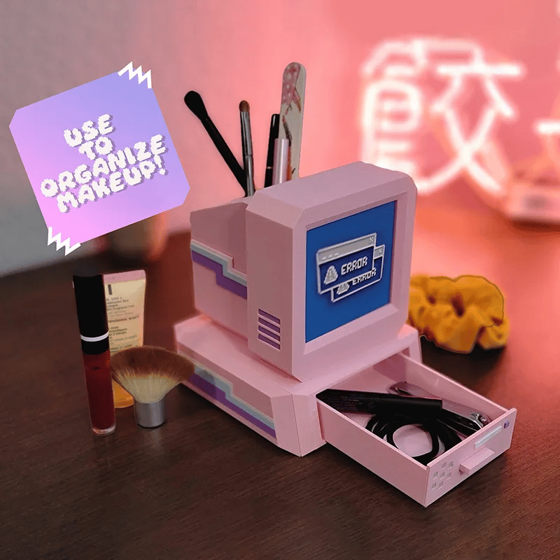 🖥️3D Printed|Retro/Lofi Computer Desk Buddy