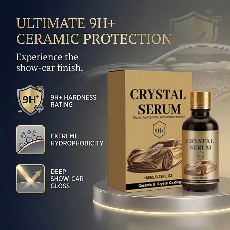 💎!💝Ceramic Car Coating Kit - Deep Gloss, 9H+ Hardness & Extreme Hydrophobic Sh