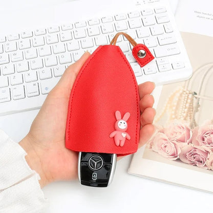 🔥LAST DAY 50% OFF - 🐰✨Cute Fruits PU Leather Key Bag