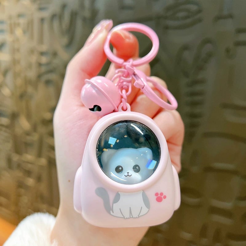 🔥Last 4 hours Sale: Save 50% -Glowing Cat Keychain