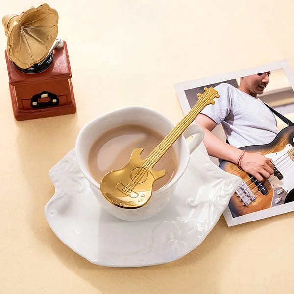 🔥Black Friday Sale -✨Multicolor Guitar Shape Spoon