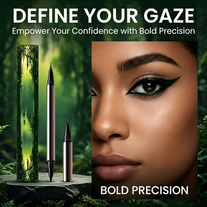 Dual-Tip Long-Lasting Liquid Eyeliner