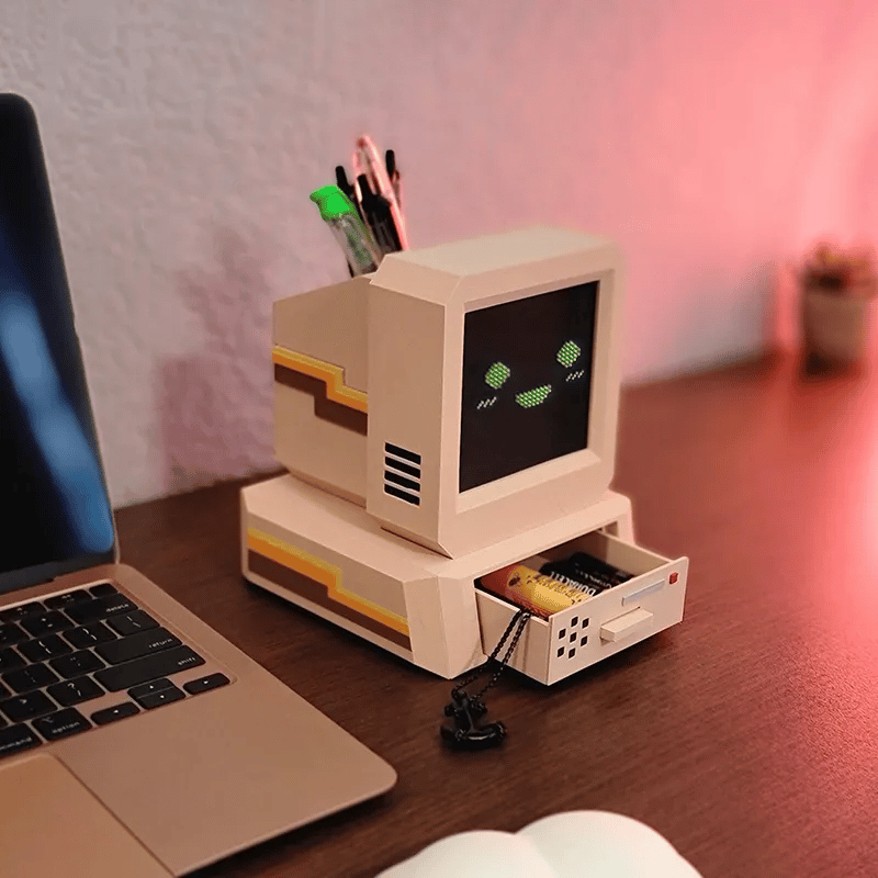 🖥️3D Printed|Retro/Lofi Computer Desk Buddy